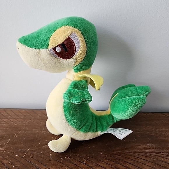 Pokemon Center Original Plush 6" Doll Snivy Tsutarja 2011 - Picture 2 of 4